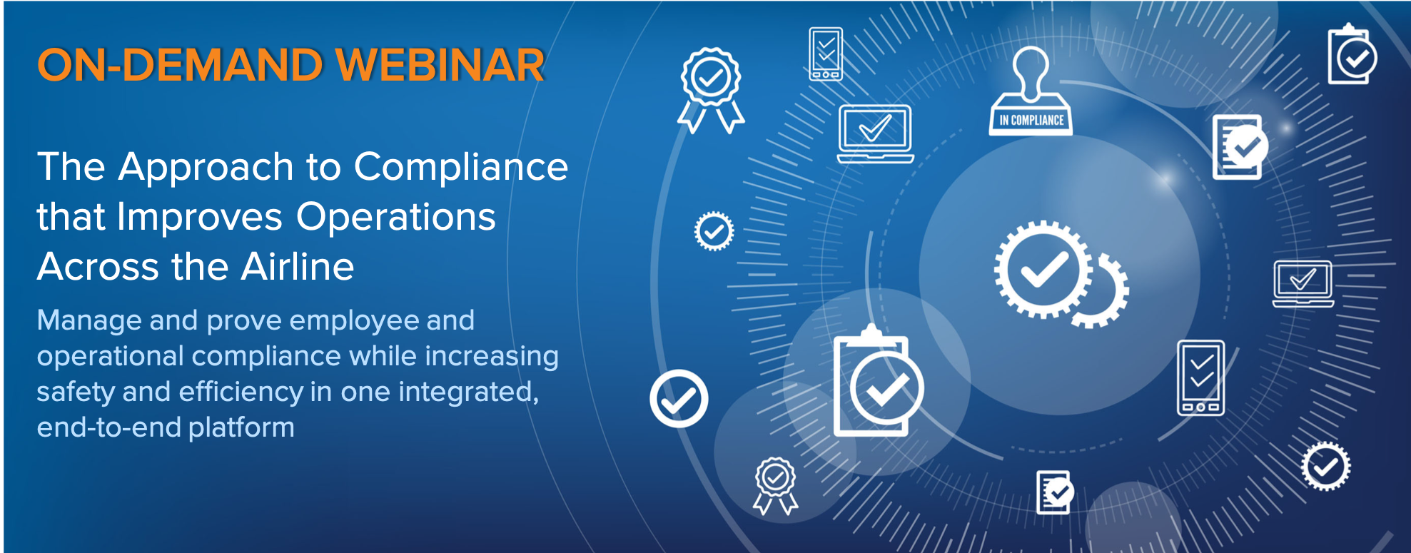 Webinar: Approach to Compliance | airline compliance software